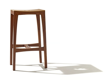 OTTO - High wooden barstool by Sixay furniture - view 2